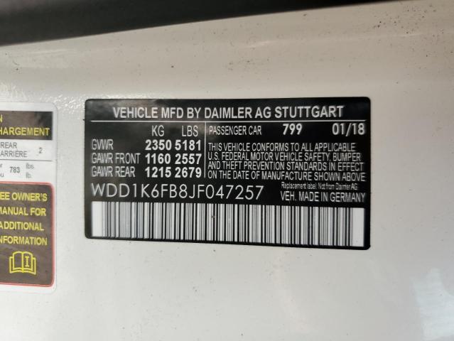 2018 MERCEDES-BENZ E 400 - WDD1K6FB8JF047257