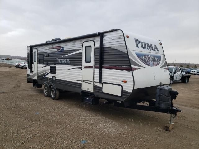 Salvage cars for sale from Copart Bismarck, ND: 2016 Puma Travel