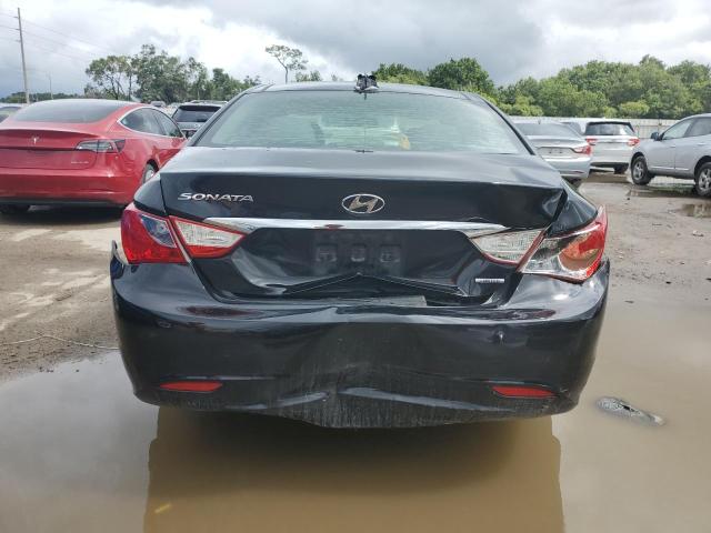 VIN: 5NPEC4AC4CH452375 Auction: COPART Lot: 48963123 Location: FL - TAMPA SOUTH 5NPEC4AC4CH452375 HYUNDAI SONATA 2012 BLACK Photo 6
