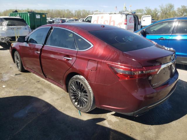 2016 TOYOTA AVALON XLE 4T1BK1EB3GU199336