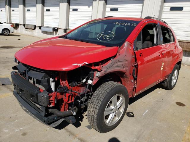  CHEVROLET TRAX 2020 Червоний