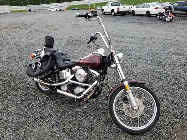 Salvage motorcycles for sale at Concord, NC auction: 1990 Harley-Davidson Fxst Custom