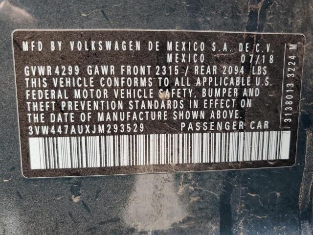 2018 VOLKSWAGEN GTI S/SE - 3VW447AUXJM293529