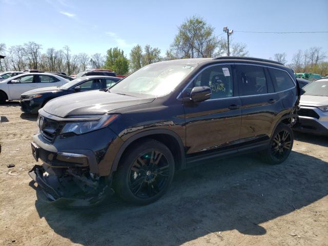 Salvage cars for sale from Copart Baltimore, MD: 2022 Honda Pilot SE