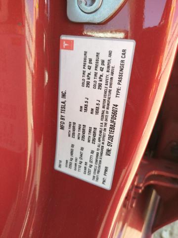 5YJ3E1EB8JF056074 Tesla MODEL 3