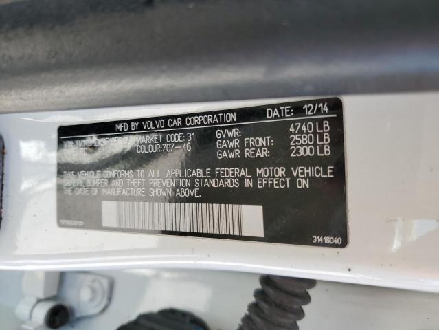 YV140MEK9F1256119 Volvo V60 Premier