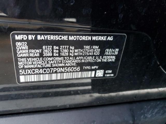 2023 BMW X5 SDRIVE - 5UXCR4C07P9N56056