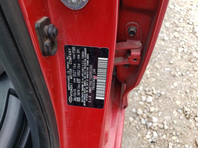 KMHCT4AE7GU980380 Hyundai ACCENT SE