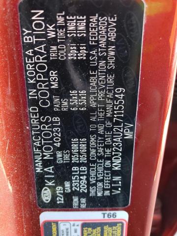 KNDJ23AU2L7115549 KIA SOUL LX