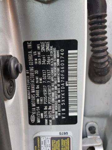 2015 KIA SORENTO LX - 5XYKTDA70FG601740