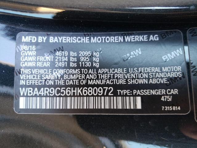 2017 BMW 430XI - WBA4R9C56HK680972