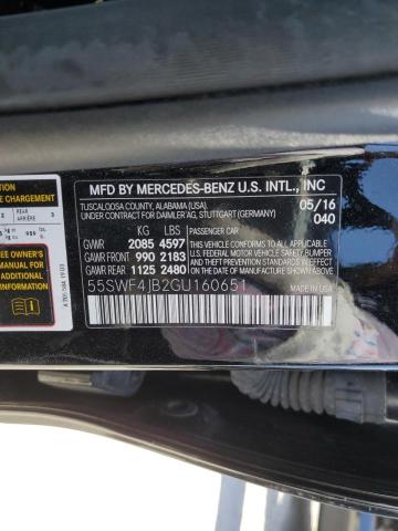 55SWF4JB2GU160651 Mercedes-Benz C 300