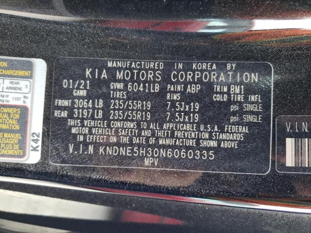 2022 KIA CARNIVAL S KNDNE5H30N6060335