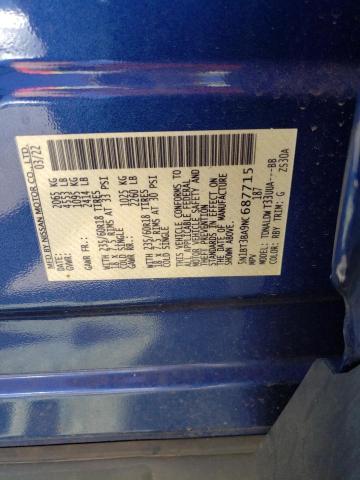 5N1BT3BA9NC687715 Nissan ROGUE SV