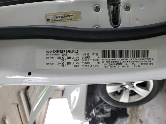 1C4NJDBB0ED707611 Jeep Compass Sport