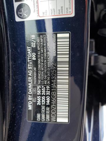 2018 MERCEDES-BENZ E 400 4MAT - WDDZH6GB1JA432592