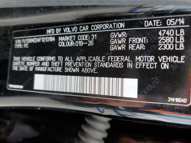 2015 VOLVO V60 PLATIN YV126MED4F1213184