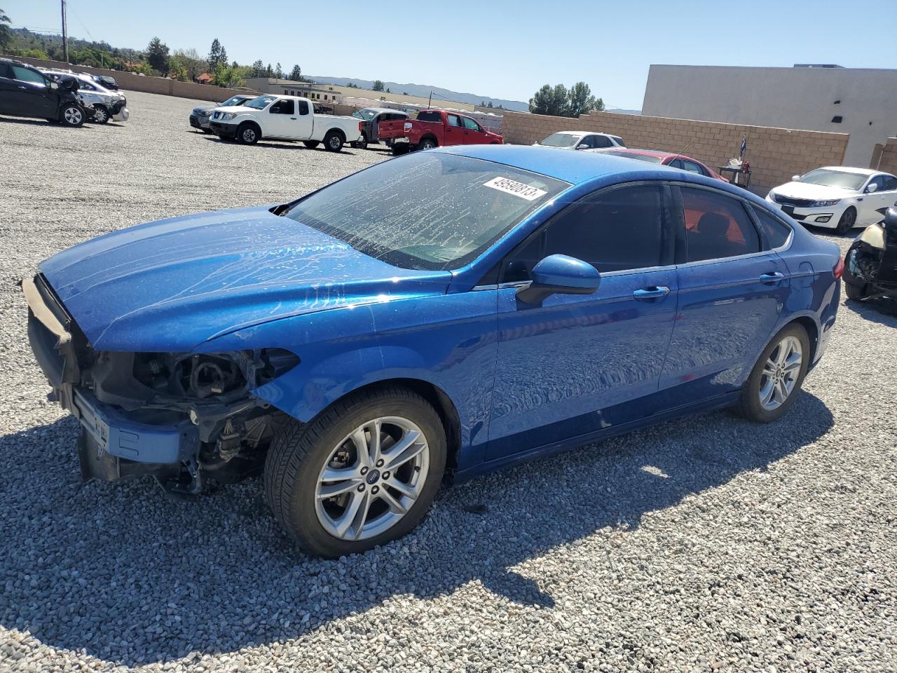 3FA6P0HD0JR177250 FORD FUSION SE 2018