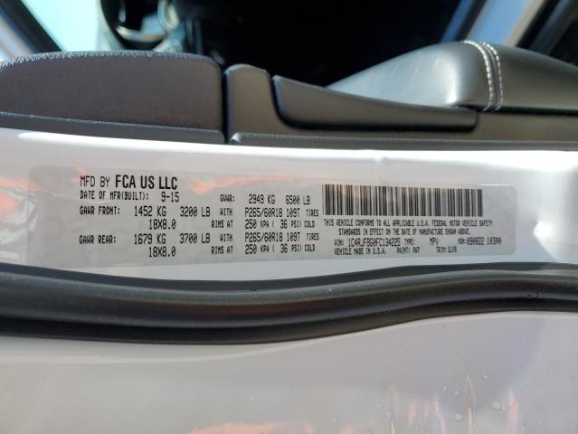 1C4RJFBG0FC134225 Jeep Grand Cherokee Limited