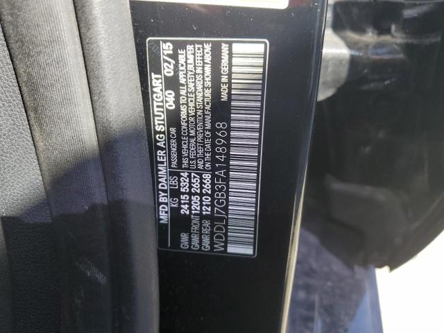 WDDLJ7GB3FA148968 Mercedes-Benz Cls 63 Amg S-model