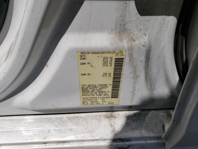 1N4AL3AP8FN319480 Nissan ALTIMA 2.5