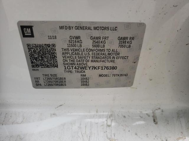 1GT42WEY7KF176380 GMC Sierra K3500 Denali
