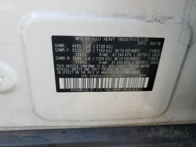 4S4BSACC1G3341961 Subaru Outback 2.5i Premium