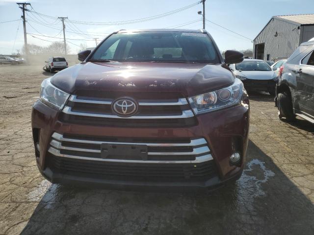  TOYOTA HIGHLANDER 2018 Бургунди