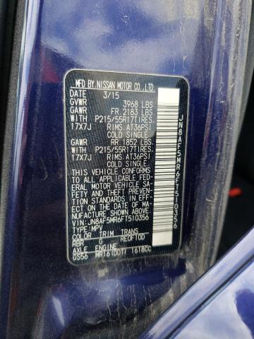 2015 NISSAN JUKE S - JN8AF5MR6FT510356