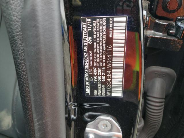 W1K3G4EB4LW044116 Mercedes-Benz A 220