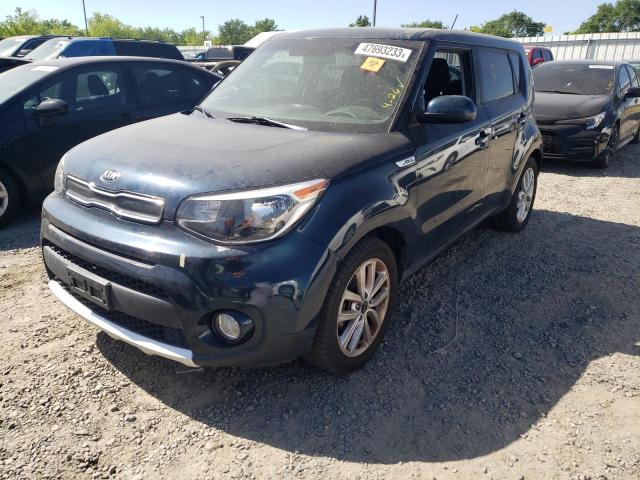 KIA salvage cars for sale: 2018 KIA Soul +