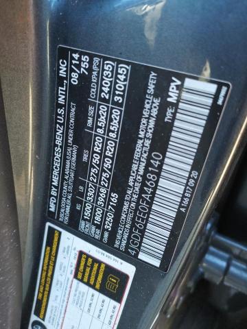 4JGDF6EE0FA468140 Mercedes-Benz Gl 450 4matic