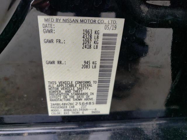 1N4BL4BV2KC256485 Nissan ALTIMA S