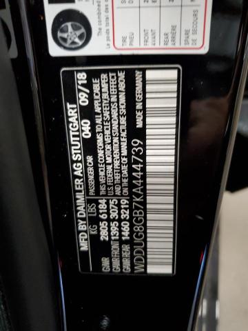 2019 MERCEDES-BENZ S 560 4MAT - WDDUG8GB7KA444739