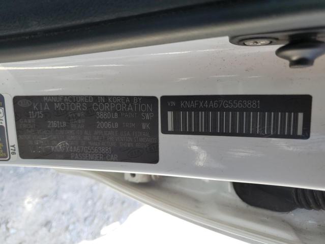 KIA FORTE LX 2016 KNAFX4A67G5563881 Image 13