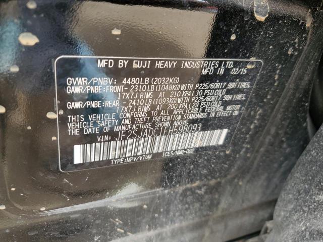 JF2SJADC1FH598093 Subaru Forester 2.5i Premium