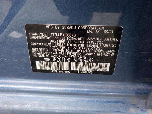 JF2GTHNC3MH369483 Subaru Crosstrek Limited