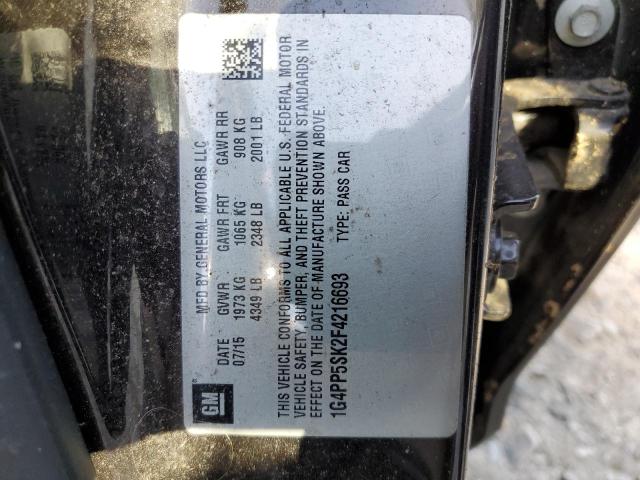 1G4PP5SK2F4216693 Buick Verano