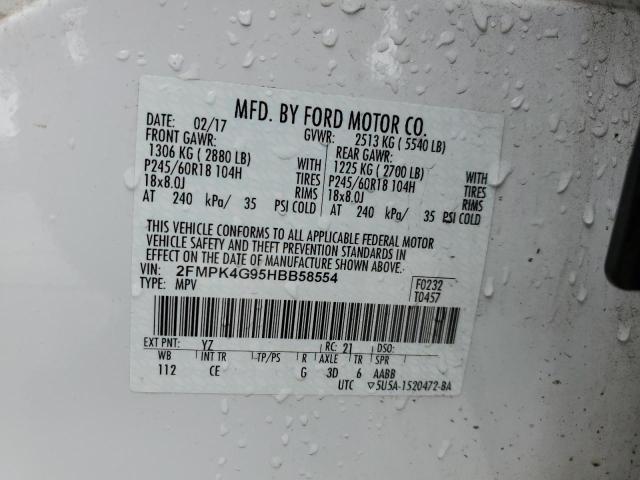 2FMPK4G95HBB58554 2017 FORD EDGE - Image 14