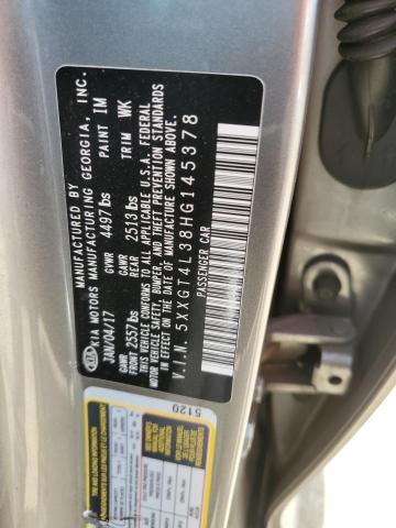 5XXGT4L38HG145378 KIA Optima Lx