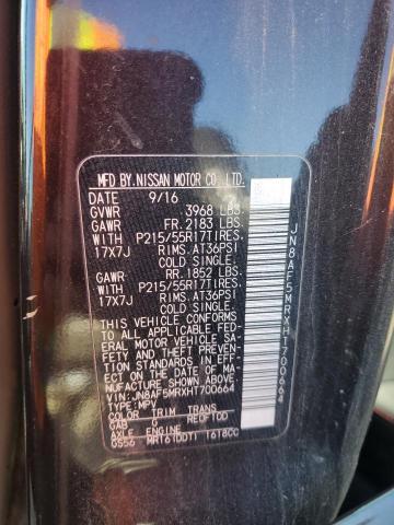 2017 NISSAN JUKE S - JN8AF5MRXHT700664
