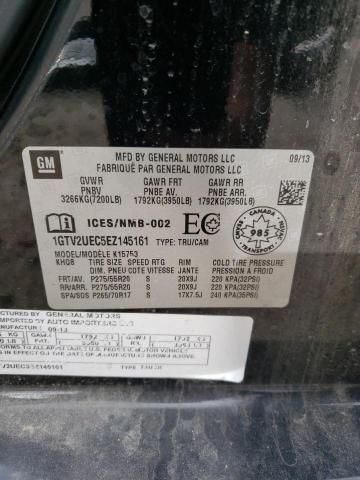 1GTV2UEC5EZ145161 GMC Sierra K1500 Sle