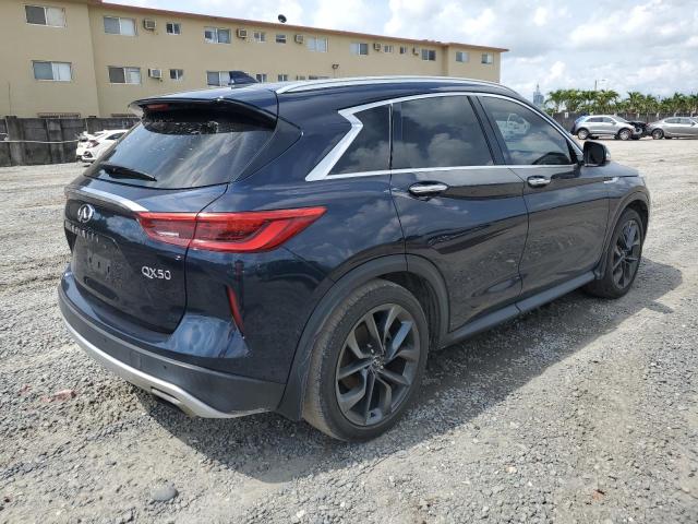 INFINITI QX50 ESSEN 2019 blue  gas 3PCAJ5M10KF123223 photo #4