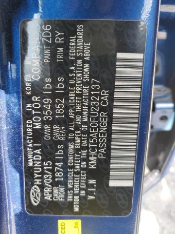 2015 HYUNDAI ACCENT GS - KMHCT5AE0FU232137