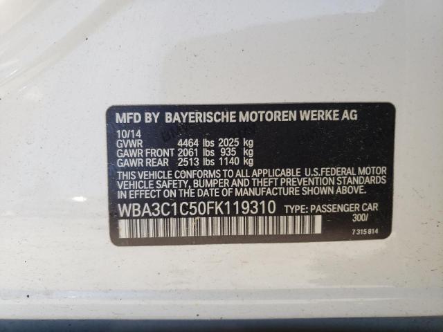 WBA3C1C50FK119310 BMW 328 I Sulev