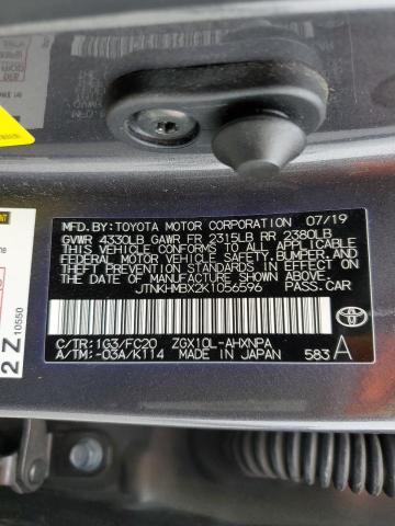 JTNKHMBX2K1056596 Toyota C-HR XLE