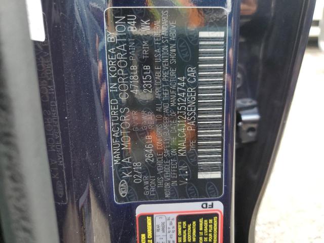 2018 KIA CADENZA LU - KNALC4J12J5124744