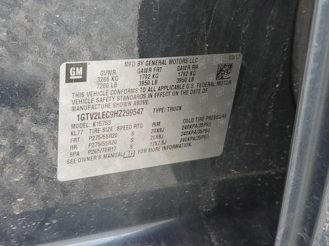 1GTV2LEC9HZ299547 GMC Sierra K1500