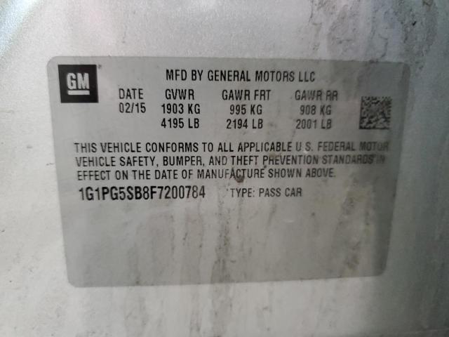 2015 CHEVROLET CRUZE LTZ - 1G1PG5SB8F7200784