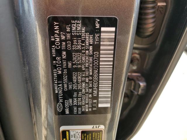 2022 GENESIS GV80 BASE KMUHBDSB6NU100703